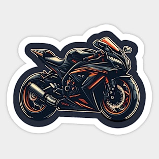 Orange Rage - Moto Design Sticker